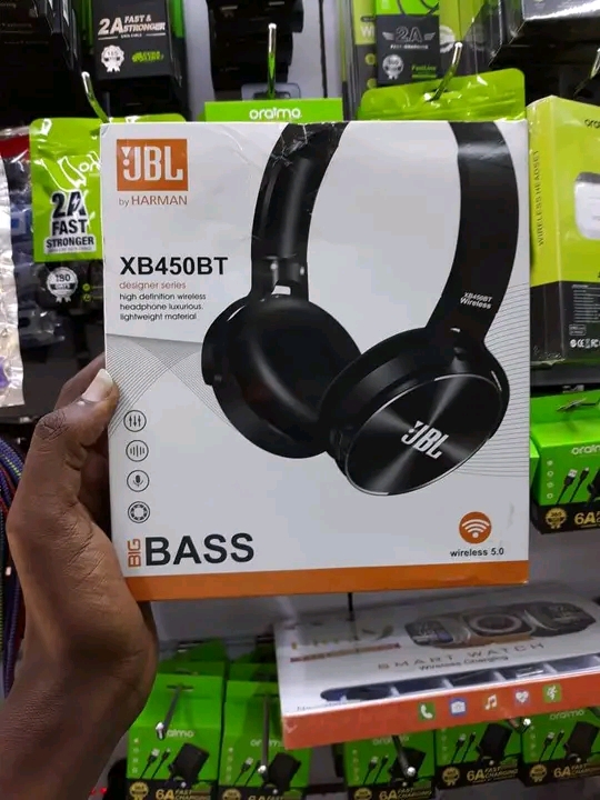 Jbl Xb450bt Wireless Headphones.